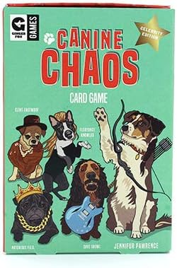 Ginger Fox Canine Chaos Card Swapping Game - Claim Your Way To Victory Collecting Crazy Canine Celebrity Characters