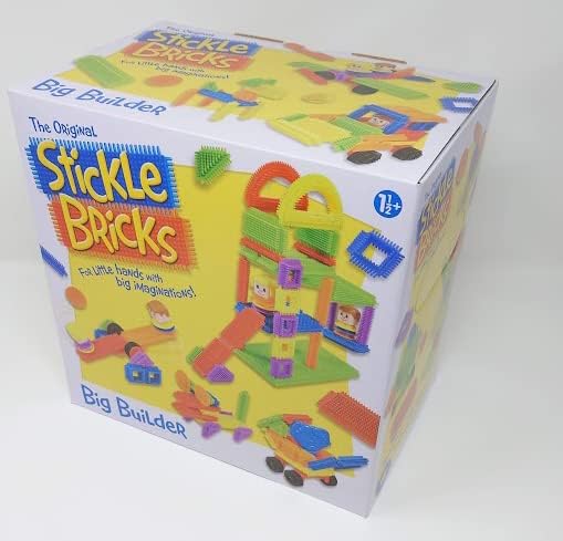 Stickle Bricks Big Builder Construction Set TCK15000, Over 125 Pieces