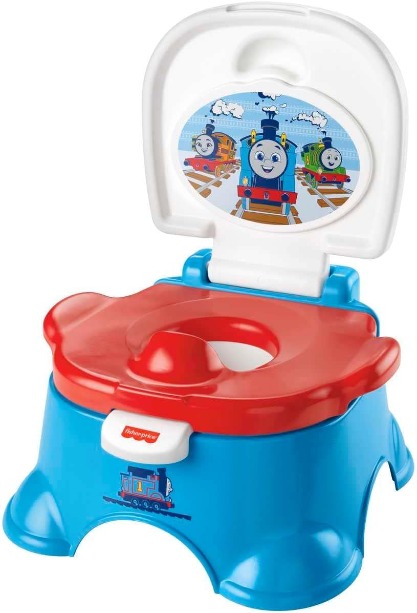 Fisher-Price Thomas & Friends 3-in-1 Potty Training Toilet with Step Stool 1