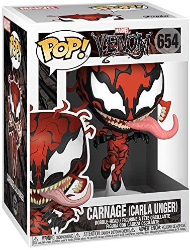 Marvel Venom Carnage Carla Unger Funko 48891 Pop! Vinyl #654