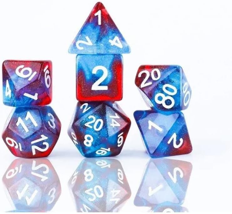 Sirius Dice Celestial Starry Skies Dice Set of 7