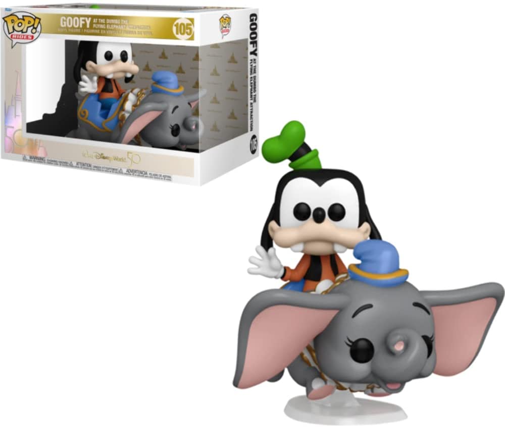 Walt Disney World 50. Goofy At The Flying Elephant Attraction Funko 50571 Pop! Vinyl Nr. 105