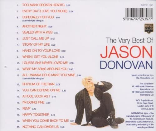 Das Allerbeste von Jason Donovan [Audio-CD]