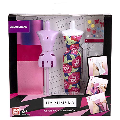 BANDAI 40434 Harumika Fashion Design for Kids-Craft Your Own Catwalk Looks with