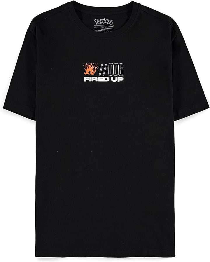 POKEMON - Dracaufeu #006 - T-Shirt Homme (XL)