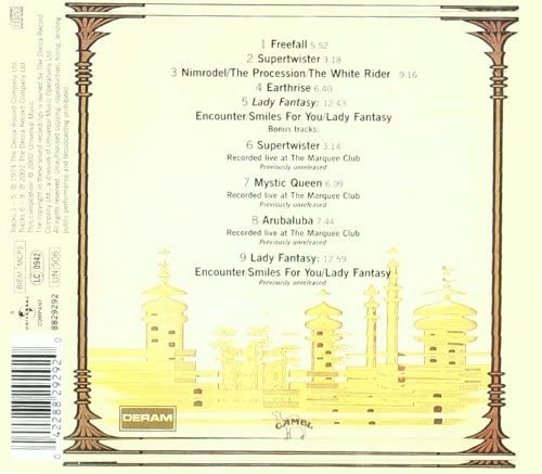 Mirage - Camel [Audio CD]