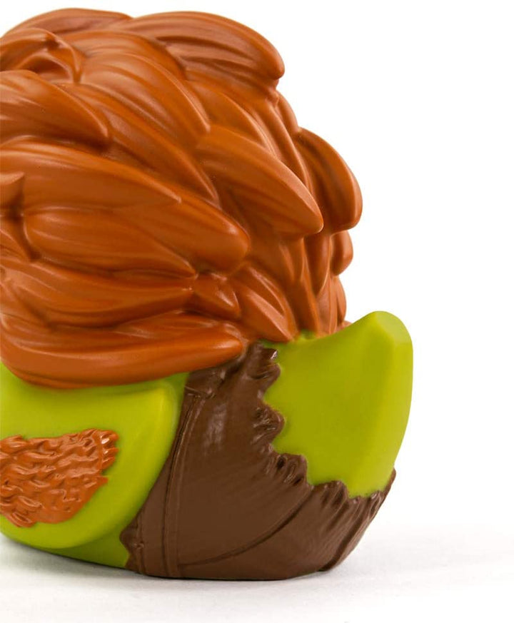 TUBBZ Street Fighter Blanka Collectible Rubber Duck Figurine – Official Street Fighter Merchandise – Unique Limited Edition Collectors Vinyl Gift