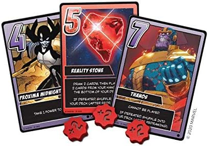 Z Man Games ZMGMZ01 Marvel Infinity Gauntlet: A Love Letter Game, Mixed Colours