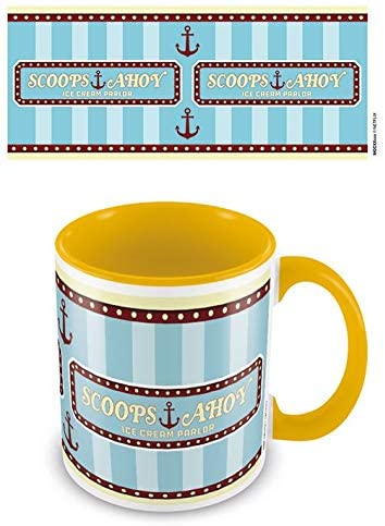 Stranger Things Ceramic Mug with Scoops Ahoy Graphic in Presentation Box