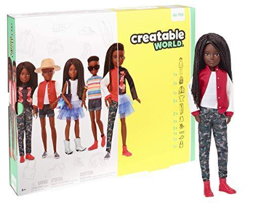 CREATABLE WORLD GGG55 Deluxe Character Kit Customisable Doll, Creative Play for - Yachew