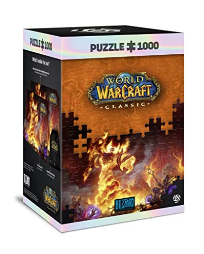World of Warcraft Classic: Ragnaros | 1000 Piece Jigsaw Puzzle | includes Poster