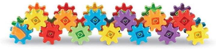 Learning Resources LER9215 Gears Starter Building 60 Piece Set Multicoloured - Yachew