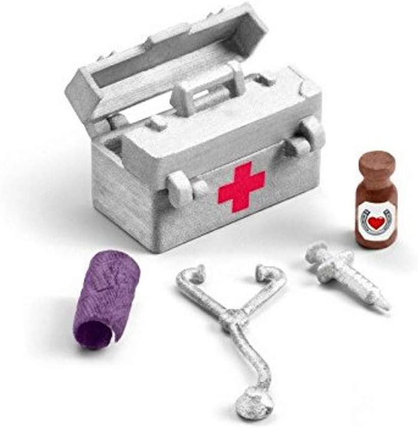 Schleich 42364" Stable Medical Kit Figure Set