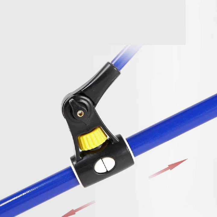 JSH Stainless Steel Fishing Rod Holder with Non-Slip Insert, 360 Degree Adjustab