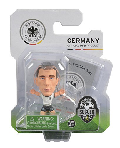SoccerStarz Germany International Figurine Blister Pack Featuring Lukas Podolski