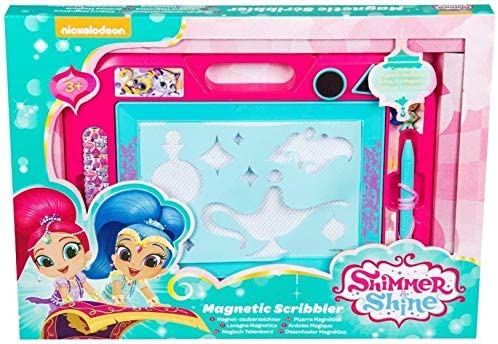 Sambro Shimmer and Shine Magnetic Scribbler-Educational Toy-Suitable for Children from 3 Years of Age, Multicolour
