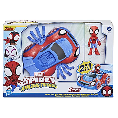 Hasbro Spidey and his Amazing Friends F1944 Marvel Amazing Friends Change 'N Go