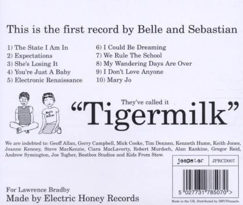 Tigermilk [Audio CD]