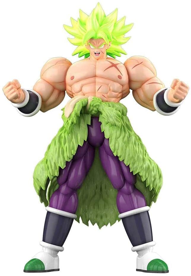 Bandai Model Kit Dragon Ball Super Saiyan Broly Full Power, Green, Purple., One Size, BAS5055712