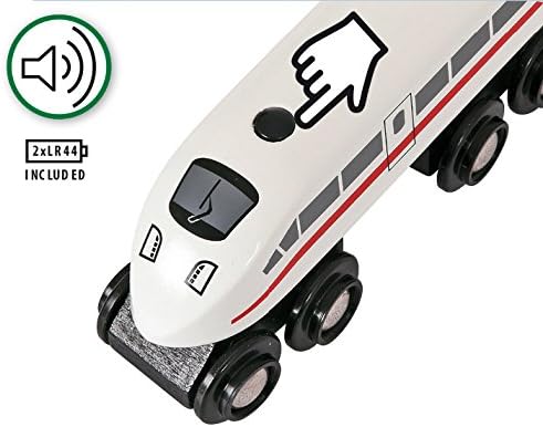 BRIO World - High Speed Train for Kids Age 3 Years Up - Compatible with all BRIO Railway Sets & Accessories