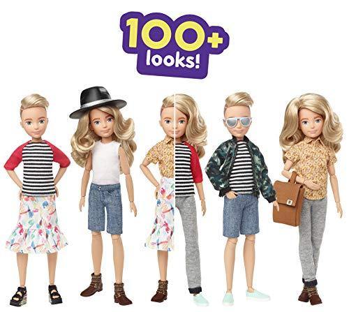 CREATABLE WORLD GGT67 Deluxe Character Kit Customisable Doll, Creative Play for - Yachew