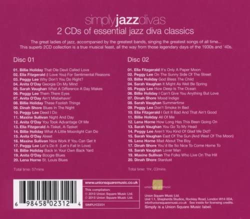 Simply Jazz Divas [Audio CD]