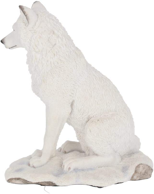 Nemesis Now Ghost Wolf Figurine 24cm White