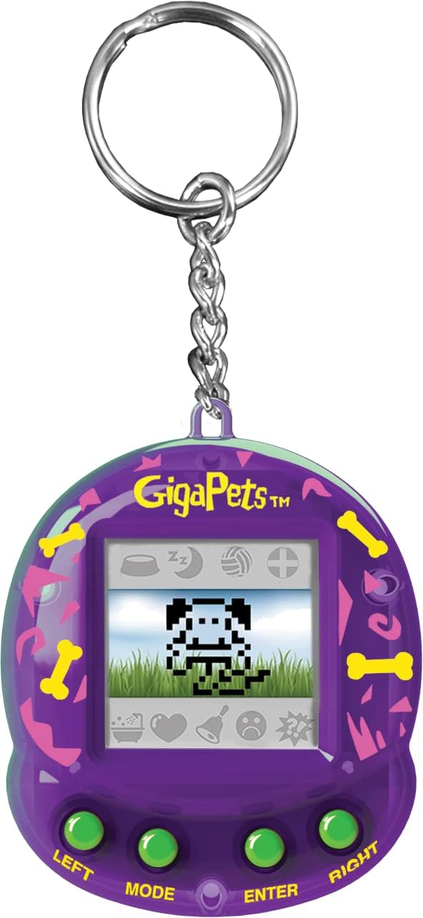 Giga Pets Puppy Dog Virtual Pet Toy - Upgraded Collector's Edition with Glossy Translucent Shell - 5 Years and Up 1