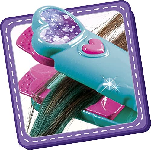 Clementoni-15241-Crazy Chic Hairstyle Lab, Girls Cosmetics, Various