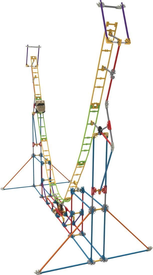 K'Nex 77077 STEM Explorations Roller Coaster Building Set for Ages 8+ Construction Education Toy, 546 Pieces