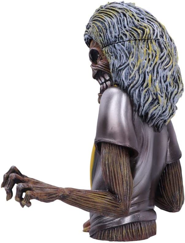 Nemesis Now Officially Licensed Iron Maiden Killers Bust Box (Small) Yellow, 16.