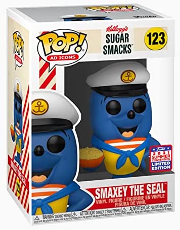 Kellogg's Sugar Smacks Smaxey The Seal Exclu Funko 55556 Pop! Vinyl #123