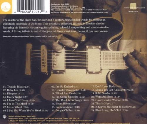 John Lee Hooker - The Definitive Collection [Audio CD]
