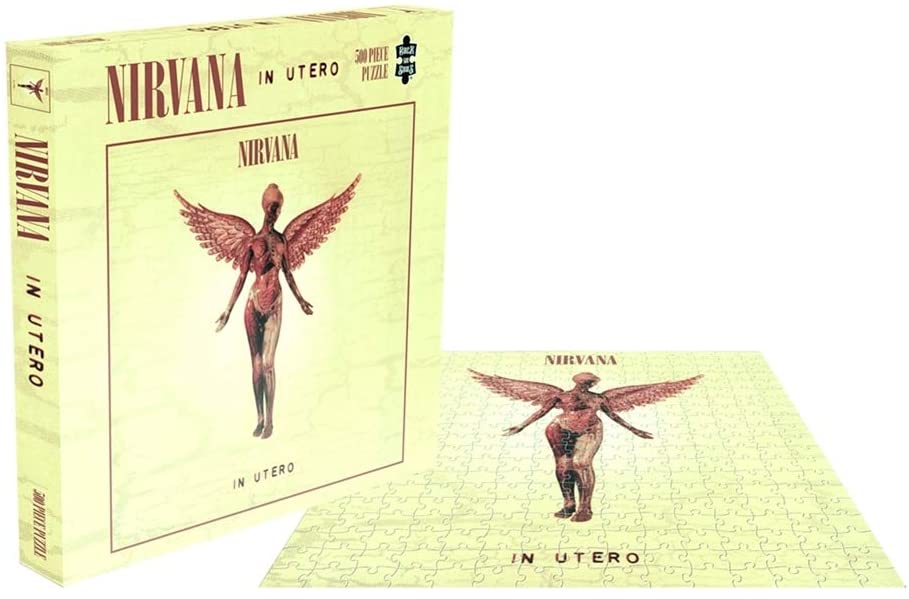 Nirvana Jigsaw Puzzle In Utero Album Cover Official 500 Piece One Size