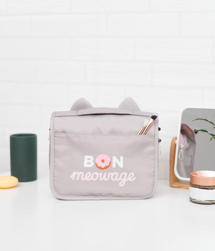 Grupo Erik Pusheen Hanging Travel Toiletry Bag | Hanging Toiletry Bag With Hanging Hook