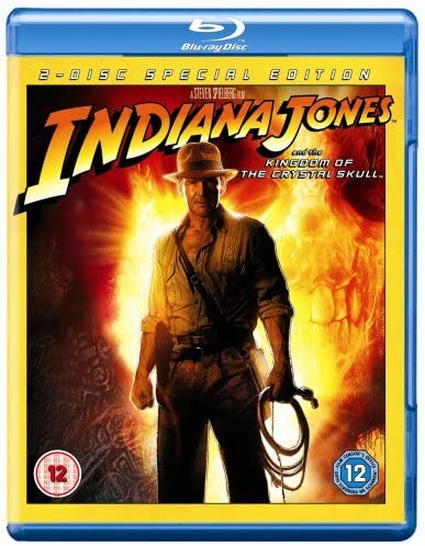 Indiana Jones and the Kingdom of the Crystal Skull - Adventure [2008] [Region Free] [Blu-ray]