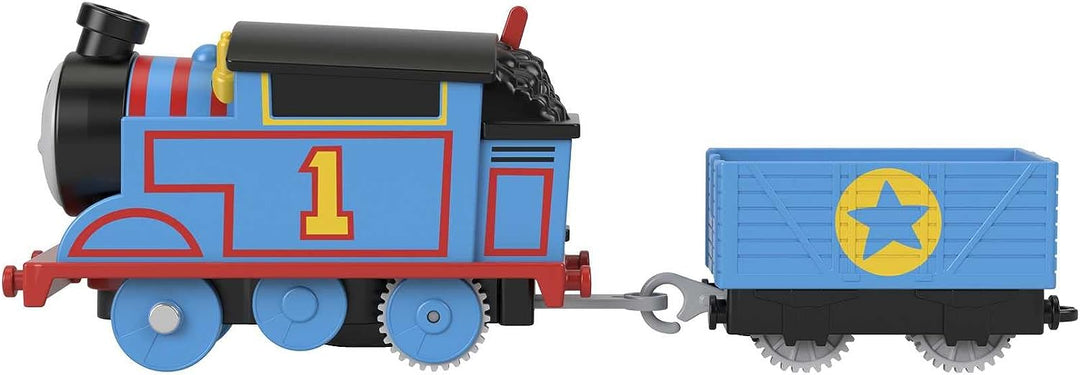 Thomas & Friends Motorized Toy Train Thomas Battery-Powered Engine with Cargo for Preschool Pretend Play
