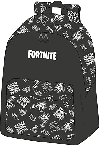 FORTNITE American backpack 41 cm reflective with compartment for laptop Dark Bla