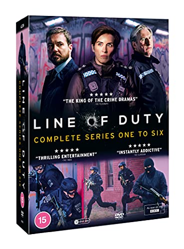 Line of Duty - Series 1-6 Complete Box Set - Drama [DVD]