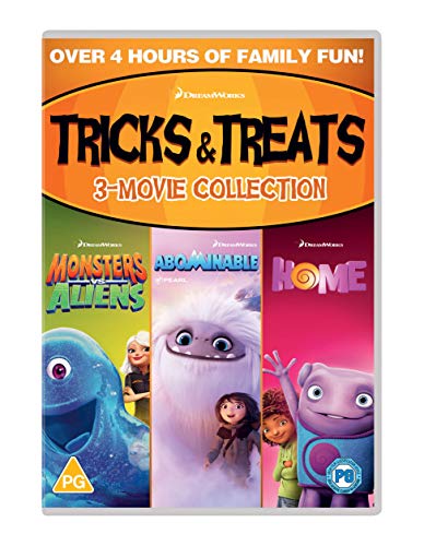 Tricks & Treats (Monster V Alien/Home/Abominable) [DVD] [2020] - Animation [DVD]