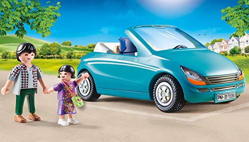 Playmobil 70285 City Life Dad and Child with Convertible