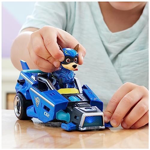 Paw Patrol: The Mighty Movie Spielzeugauto mit Chase Mighty Pups Actionfigur, leicht