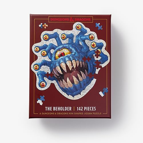 Dungeons & Dragons Mini Shaped Jigsaw Puzzle: The Beholder Edition: 142-Piece