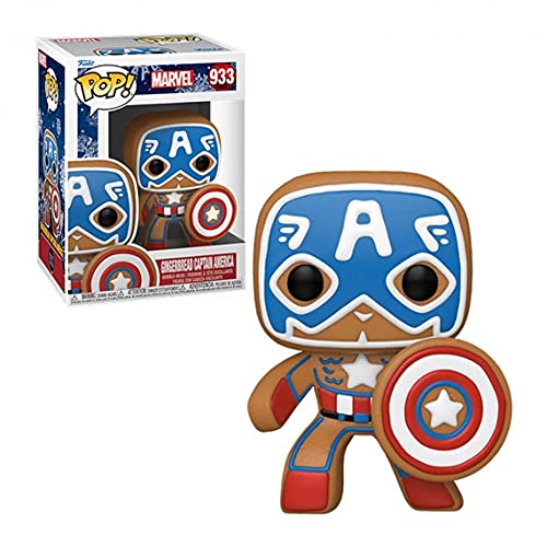 Marvel Gingerbread Captain America Pop! Vinyl #933