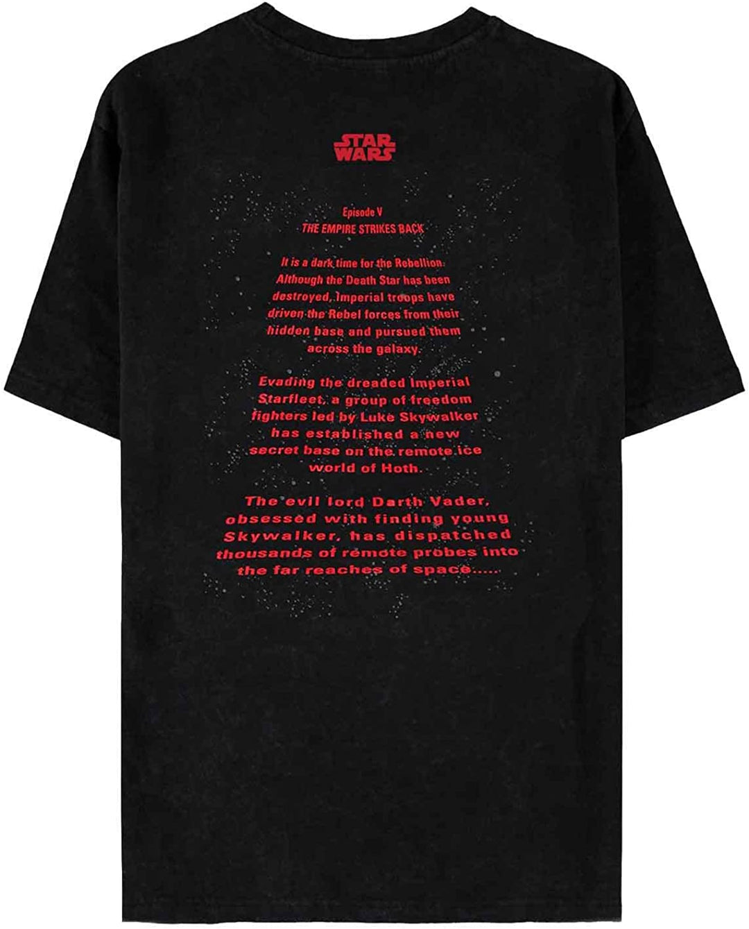 Star Wars Men's Boys' Regular Fit Short-Sleeved T-Shirt, black, XL
