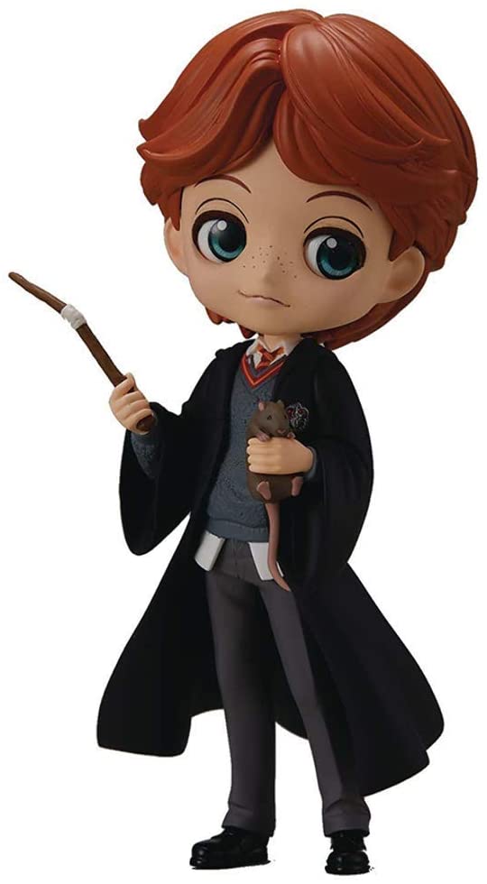 BanPresto - Harry Potter Ron Weasley with Scabbers Q posket Figure