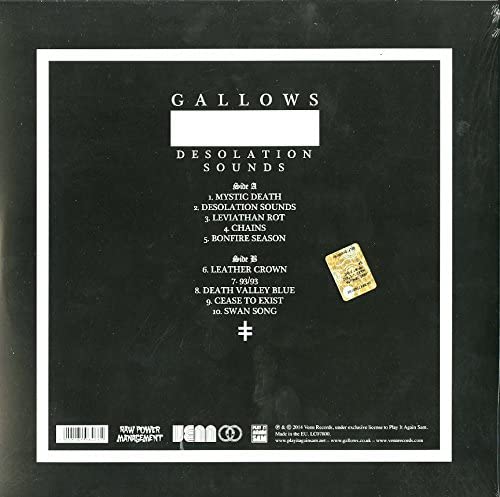 Gallows - Desolation Sounds [Vinyl]
