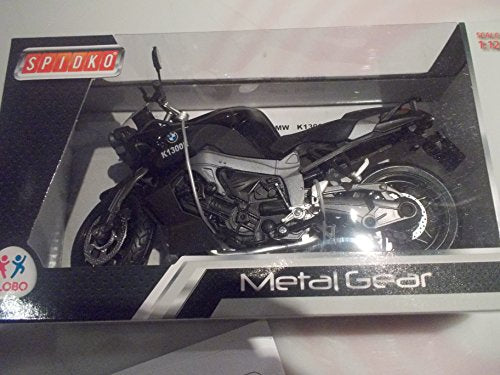 Globo Toys Globo - 37068 Silver 6-Model Spidko Die Cast Motorcycle with License