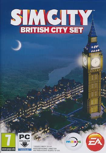 SimCity British City Set (Download Code, No Disk)