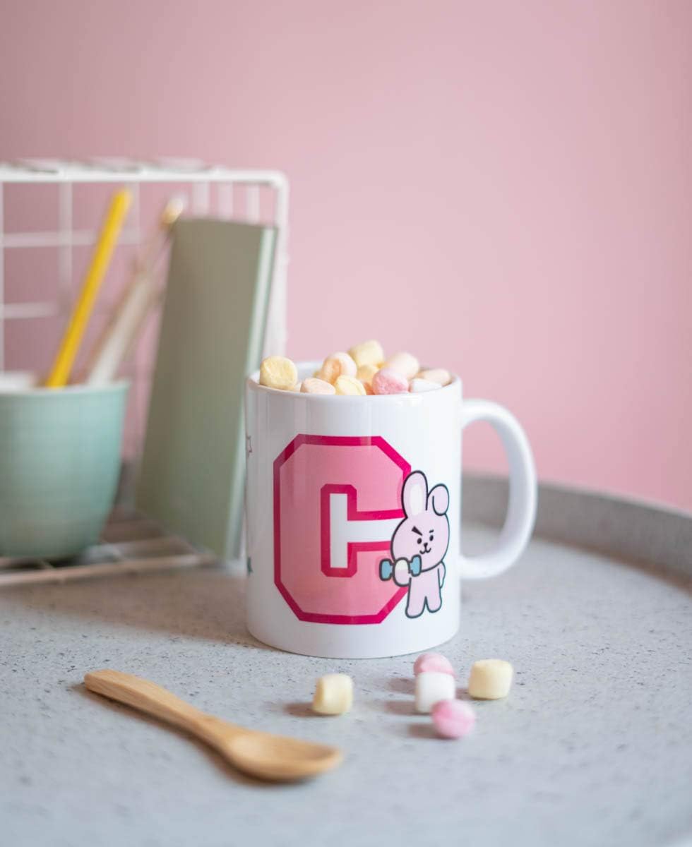 BT21 Official Merchandise Cooky Ceramic Mug | 35 cl - 350 ml